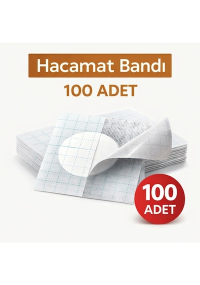Hacamat Pedli Flaster Bandı 100'lü