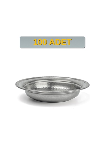 Binbir Trend 15 Cm Yanaklı Krom Çelik Cacık Ve Çorba Kasesi 270 Ml Lokanta, Restoran Ve Ev Tipi Kase -kase1511 100 Adet