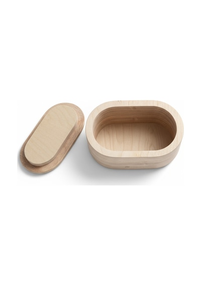 Ahşap Takı Ve Makyaj Organizeri Dekoratif Saklama Kutusu Oval Organizer