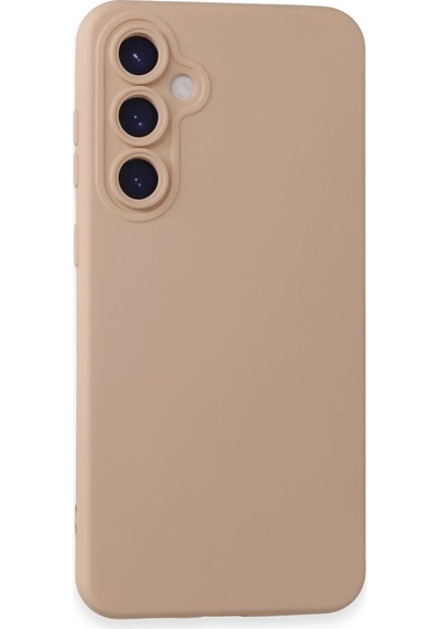 Newface - 402 - Samsung Galaxy Uyumlu S24 Kılıf Nano İçi Kadife Silikon - Csmo-tex - - Pudra