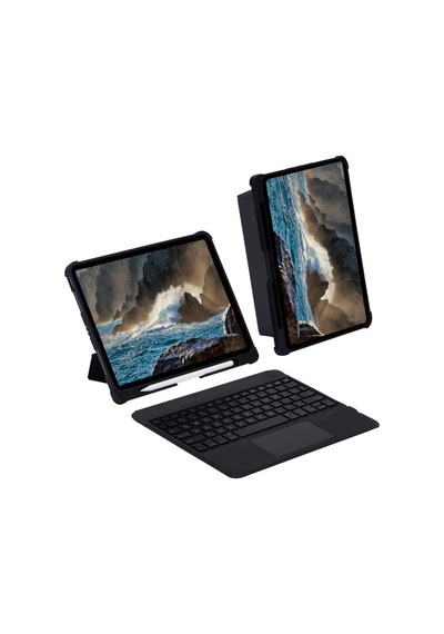 Northcity T5209d İnter Ledli Klavyeli Tablet Kılıfı - Siyah