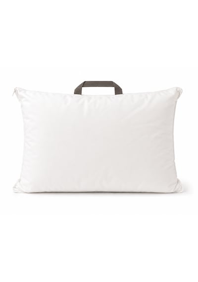 Özdilek %100 Doğal Yün Yastık 50x70 Cm Nefes Alan, Isı Dengeleyici Premium Uyku Yastığı + Su Geçirmez Yastık Kılıfı Hediyeli Krem