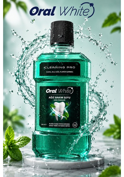 Oral White Cleaning Pro Ağız Bakım Suyu 250 ML