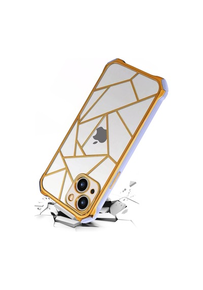 Apple Uyumlu iPhone 13 Kilif Lazer Prizma Kamera Korumali Kapak 553329671