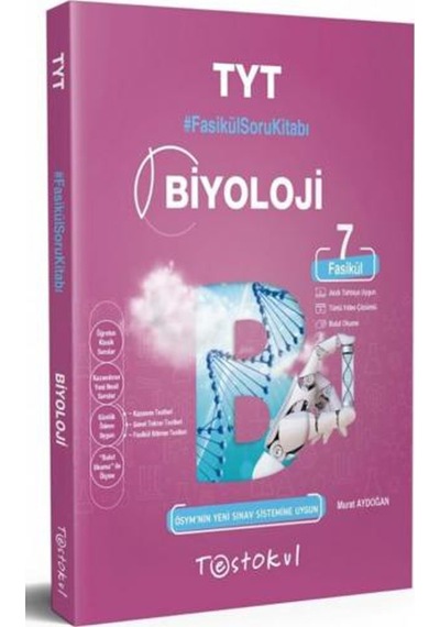 Testokul Fasikül Soru Kitabı Tyt Biyoloji 7 Fasikül