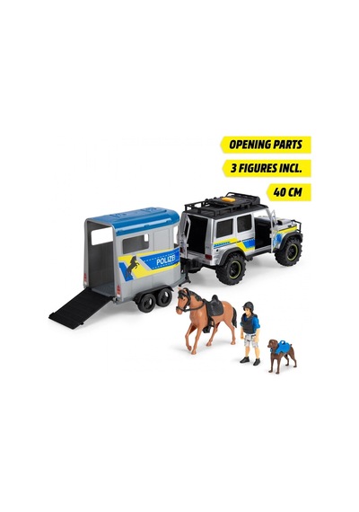203717007038 Police Horse Trailer Çok Renkli