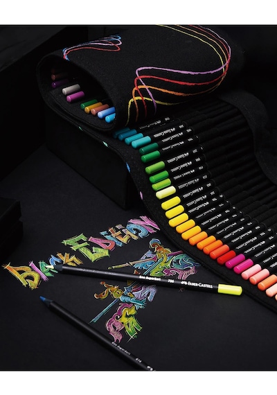 Black Edition Renkli Kalem Rulosu 72 Parça Multicolor
