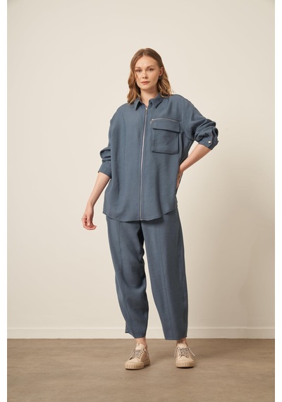 Ftz Women Kadın Modal Takım İndigo 31036 Indigo