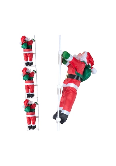 Merdiven Tırmanan Noel Baba 95cm 3lü