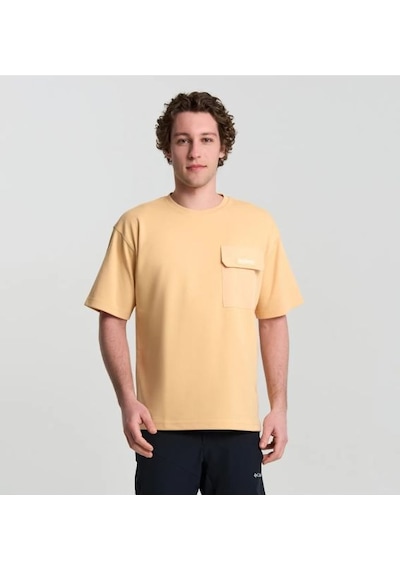 Columbia Csc Heritage Erkek Kısa Kollu Tişört Cs0376 Sarı