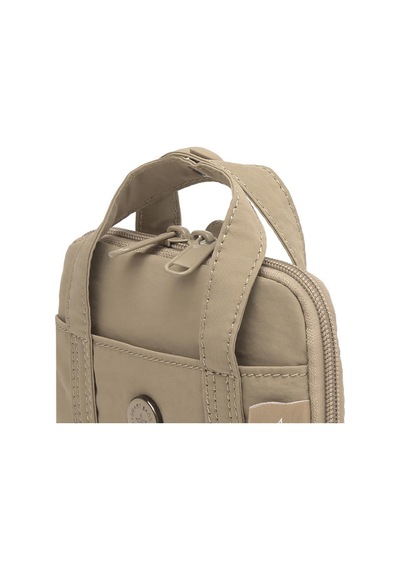 Smart Bags Mikro Poly Kumaş Askılı Mini Boy Kadın Cüzdanı 3346 Vizon