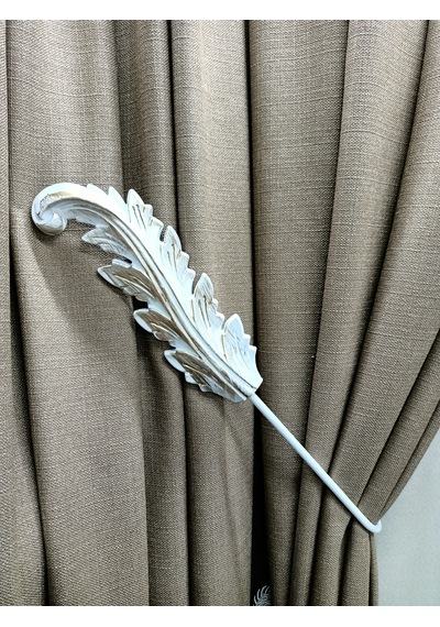 Yaprak Hayalet Kolbağ Altın - Beyaz