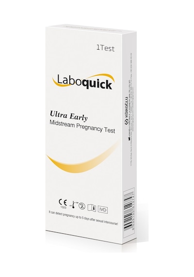 Laboquick Ultra Erken Gebelik Testi 1 Test x 5 Paket