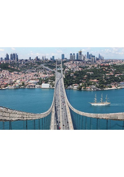 İstanbul Boğaz Köprü Manzarası Duvar Kağıdı