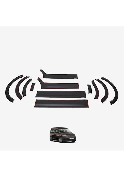 Volkswagen Caddy 2010-2015 Uyumlu Yedek Parça Dodik Set 12 Parça