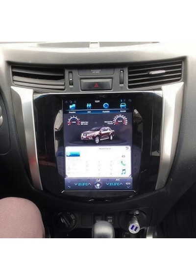 Nissan Navara 2k Görüntü Kaliteli Tesla 9.7 Inch Multimedya Sistemi 4+64 Clarion 2017-2020 9"