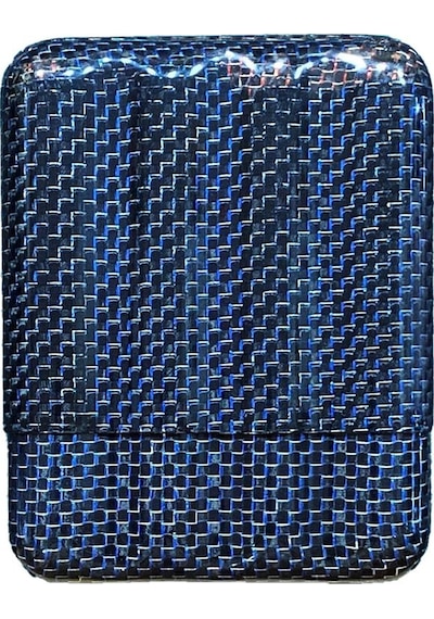 Lubinski Titanium Karbonfiber Toscanello Puro Kılıfı Mavi 4lü