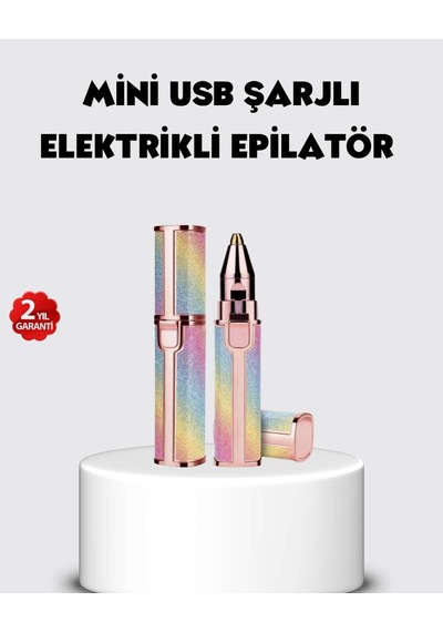 Usb Şarjlı Kaş Ve Yüz Tüy Alma Cihazı Taşınabilir Ve Acısız Kullanım