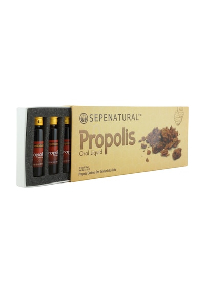 Sepe Natural Propolis Ekstesi Likit Su Bazlı 300mg x 10 Ampul x 10 ML