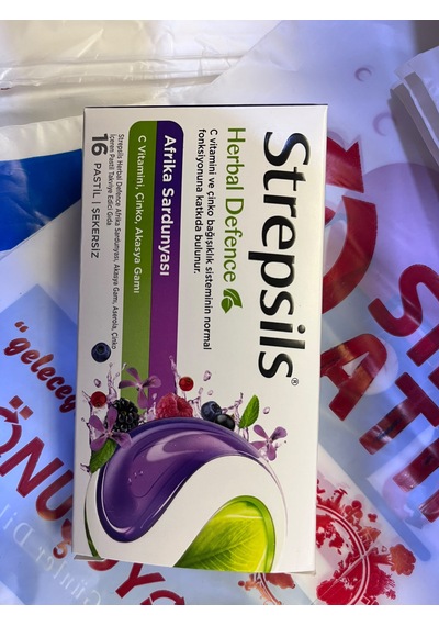 Strepsıls Herbal Dfnc Afrıka Sardunyası