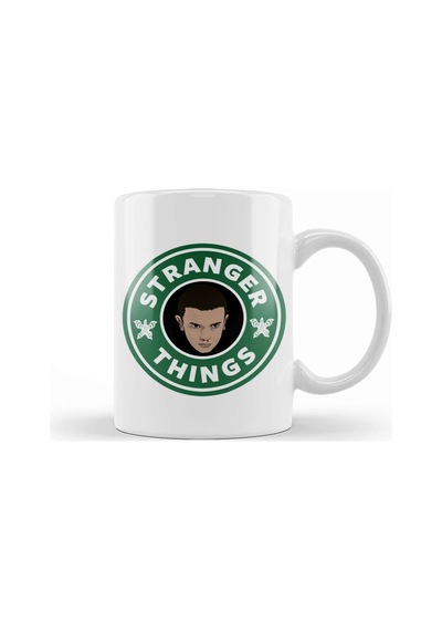 Stranger Things Eleven Coffee Kupa Bardak Porselen Karışık