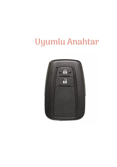 Toyota Uyumlu C-HR ANAHTAR KILIFI SİYAH