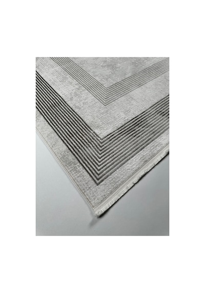 Merinos Vista Gri %100 Akrilik Halı Yumuşak Dokulu Modern Salon Oturma Odası Halısı 39402-98