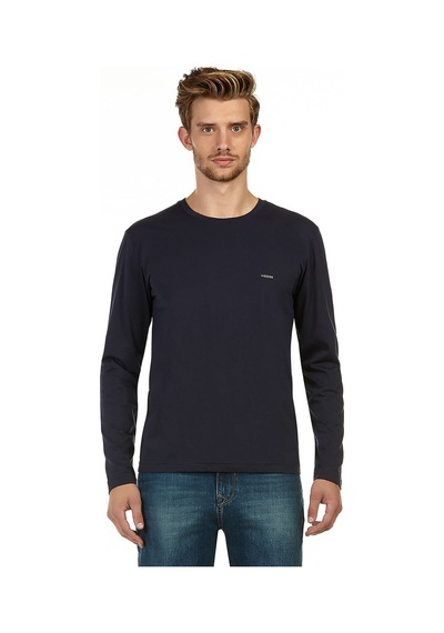 Vigoss Erkek Basıc Sweatshırt 44221-03370 Lacivert