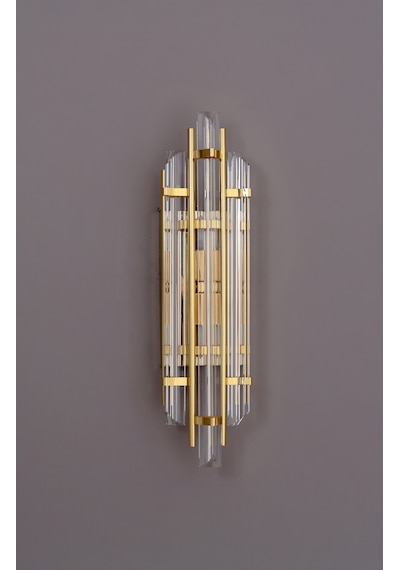 Elite Lighting Helenora Cam Modern Gold Renk Duvar Apliği Gold Sarı