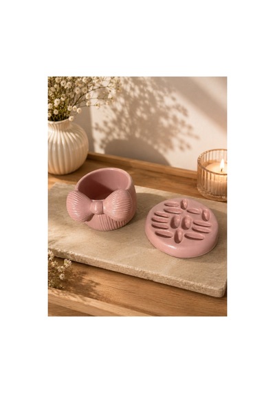 Takı Küpe Yüzük Ve Makyaj Seti Düzenleyici Pembe Pembe
