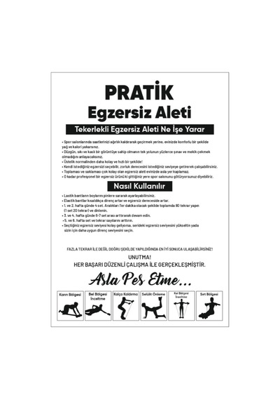 Multiflexpro Karın Kası Fitness Egzersiz Spor Aletinewline12007