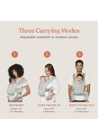 Ergobaby Taşıyıcı | Embrace | Pure Black
