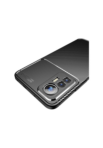 Xiaomi Mi 12 Lite Kılıf Karbon Silikon Case Kapak