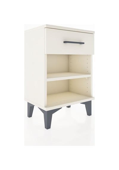 Arges Komodin Tek Raflı Tek Çekmeceli 44x30x64 Aytaşı-aytaşı Aytaşı