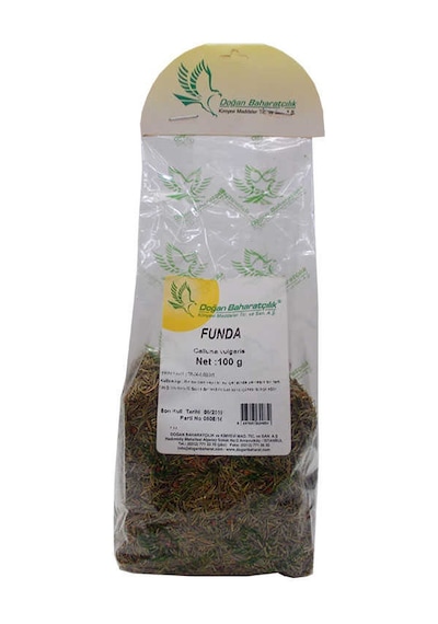 Funda Yaprağı Otu Doğal 100 Gr Paket