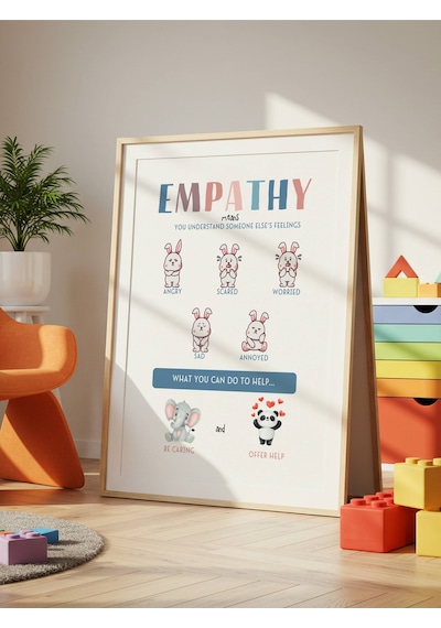 Empathy Dijital Baskı Poster V2 Çerçevesiz
