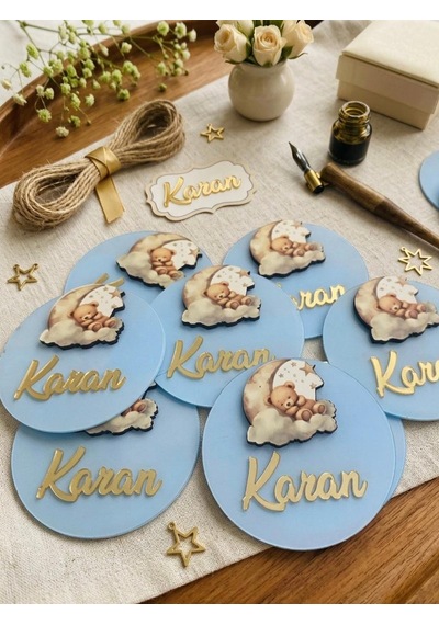 Pleksi Magnet Bebek Magneti 25 Adet