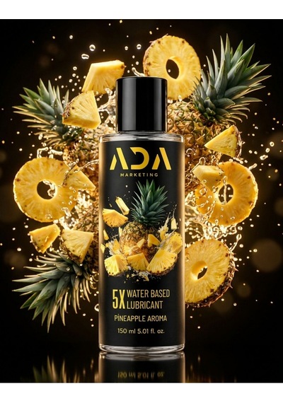 150 Ml Ananas Aromalı Su Bazlı Kayganlaştırıcı Jel Yoğun Ve Uzun Süreli