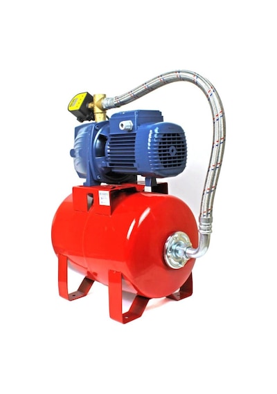 Pedrollo Jswm 2Ax Dijital Akıllı Paket Hidrofor 6 Kat 10 Daire 50 Litre Tanklı