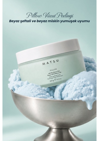 Pillow Yumuşatıcı Beyaz Misk & Pudramsı Vücut Peelingi 300 Gr