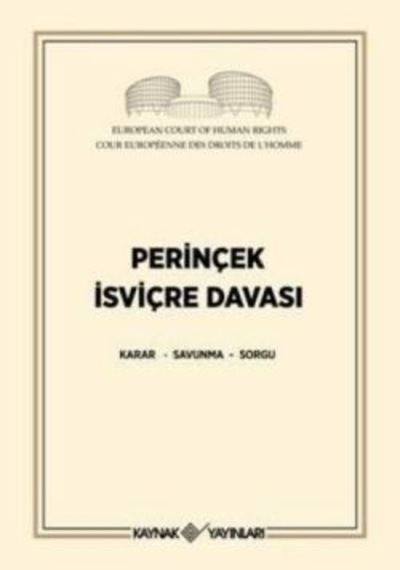 Perinçek İsviçre Davası- Kaynak Yayınları