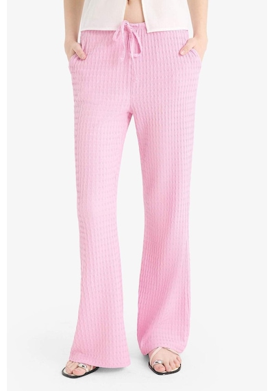DeFacto Coool Flare Fit Beli Lastikli Bürümcük Pantolon E9942AX25SMPN444 DeFacto Coool Flare Fit Beli Lastikli Bürümcük Pantolon E9942AX25SMPN444
