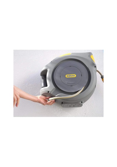 2401-3460h Duvara Monte 20 M Hortumlu Otomatik Geri Sarmalı Hortum Toplama Makara Seti + 26