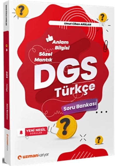 Uzman Kariyer Dgs Türkçe Sözel Mantık Anlam Bilgisi Soru Bankası