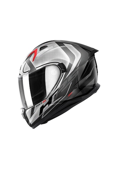 Givi 50.8 Racer Full Face Motosiklet Kaskı 67374 Siyah Titanyum Gri