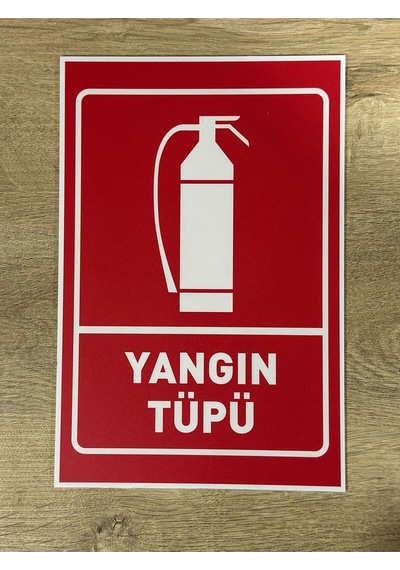 Yangın Tüpü Uyarı Tabelası İş Güvenliği Levhaları - 723604883