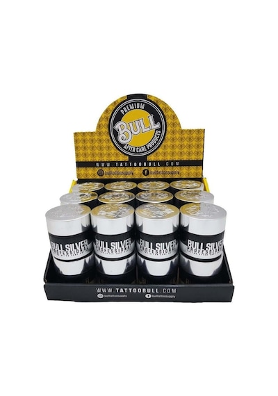 Tattoobull Silver Professional Tattoo After Care Butter 24'lü - Tattoobull Bakım Kremi