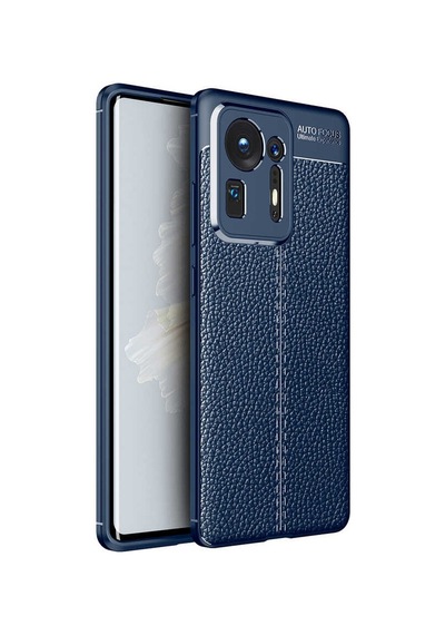 Xiaomi Mi Mix 4 Kılıf Zore Niss Deri Desenli Silikon Kılıf