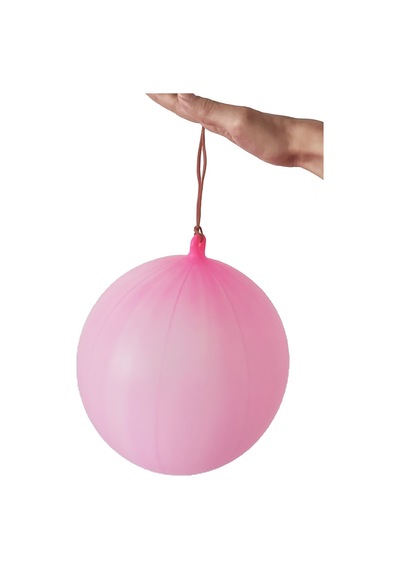 Lastikli Basket Balon Punch Balon Karışık Renk 50 Adet Özel Gün Süsleme Balonu 50li Karışık