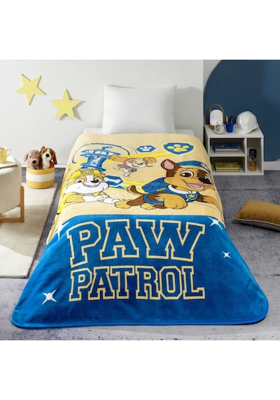 Lisanslı Paw Patrol Unıted Tek Kişilik Battaniye 000000001500218701 Çok Renkli